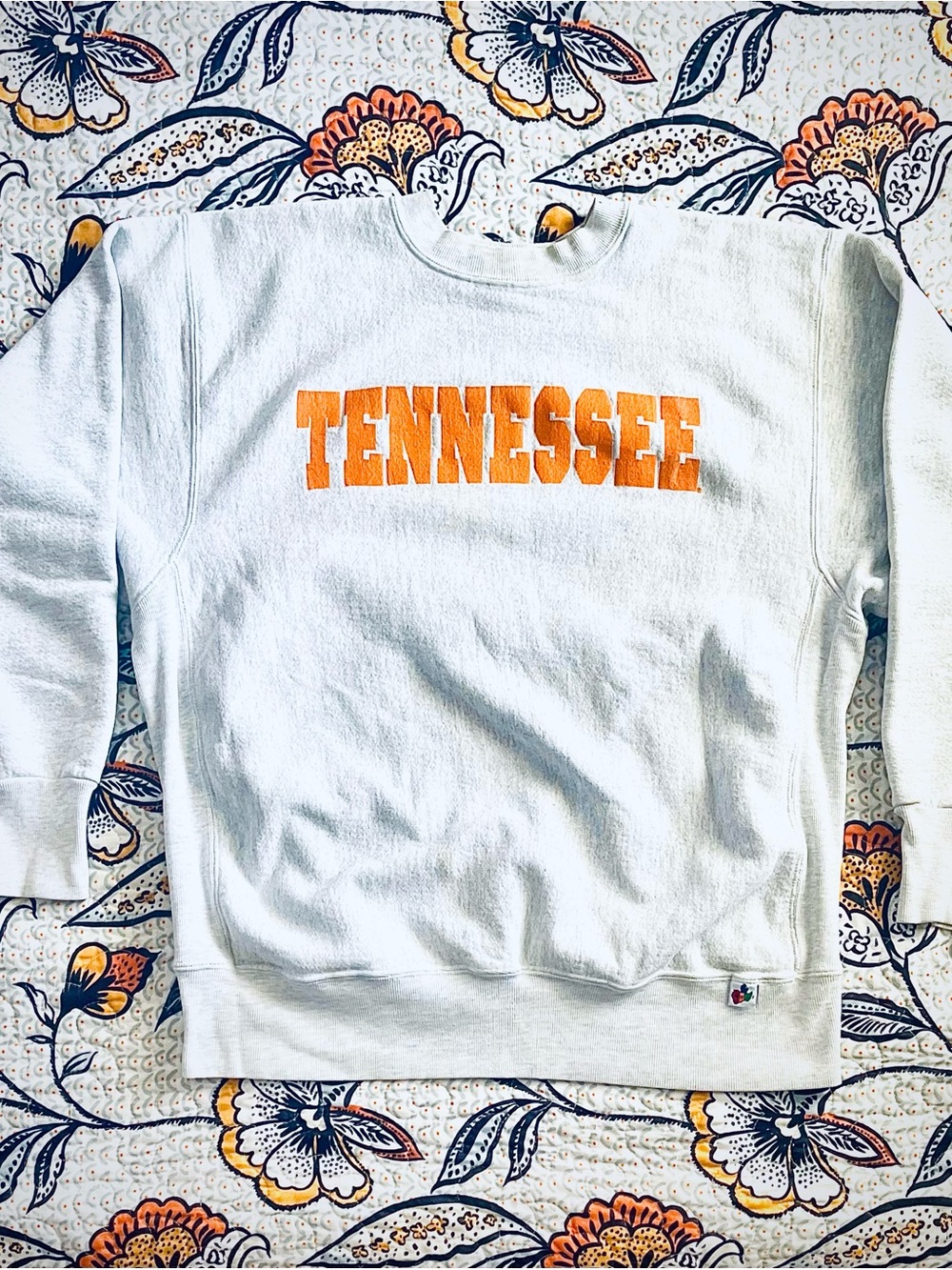 Classic, Heavyweight “Tennessee” Volunteers Crew Neck Sweatshirt